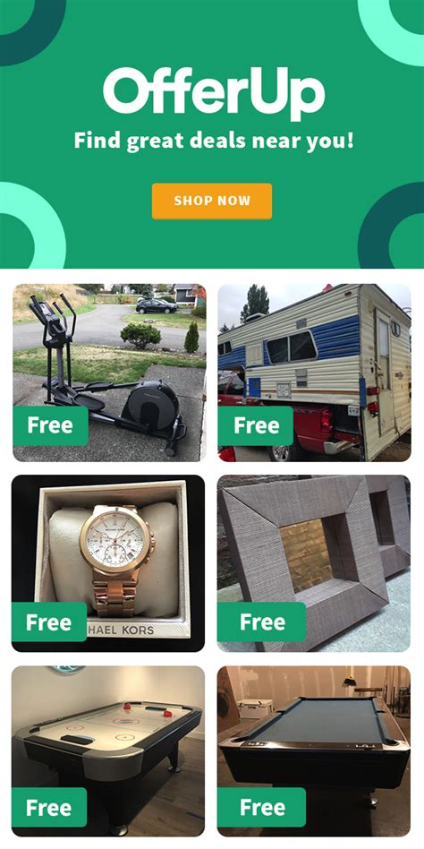 Find great deals, save money, and make connections. . Offerup free stuff near me